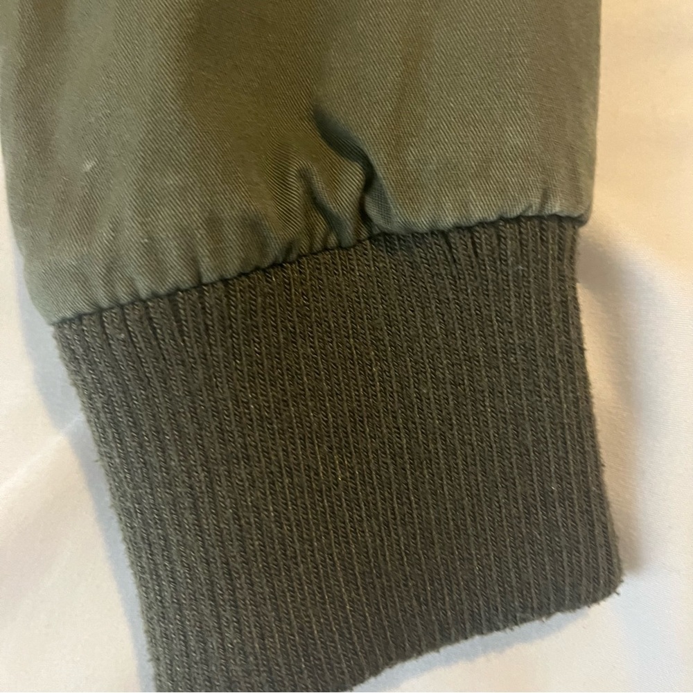 Ambiance Small Olive Bomber Jacket - Picture 6 of 16